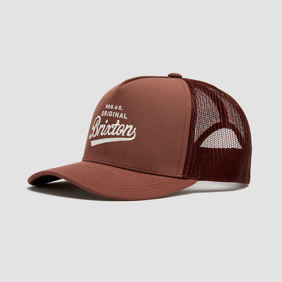 Brixton Postal C Netplus MP Trucker Cap Sepia/Sepia