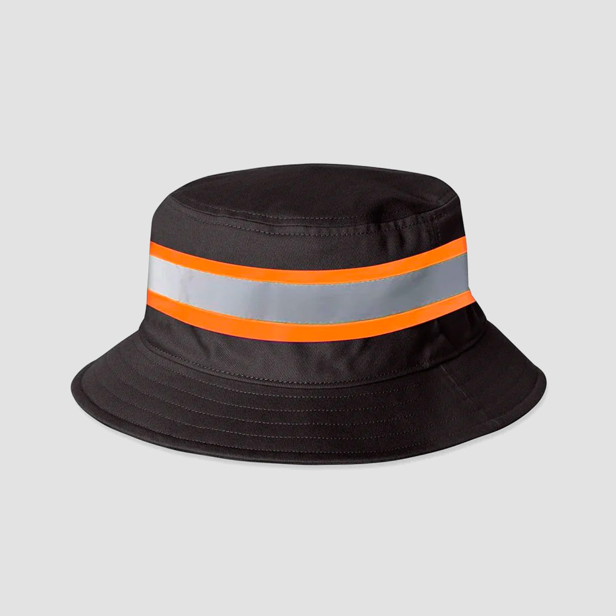 Brixton Builders Reversible Bucket Hat Charcoal/Black