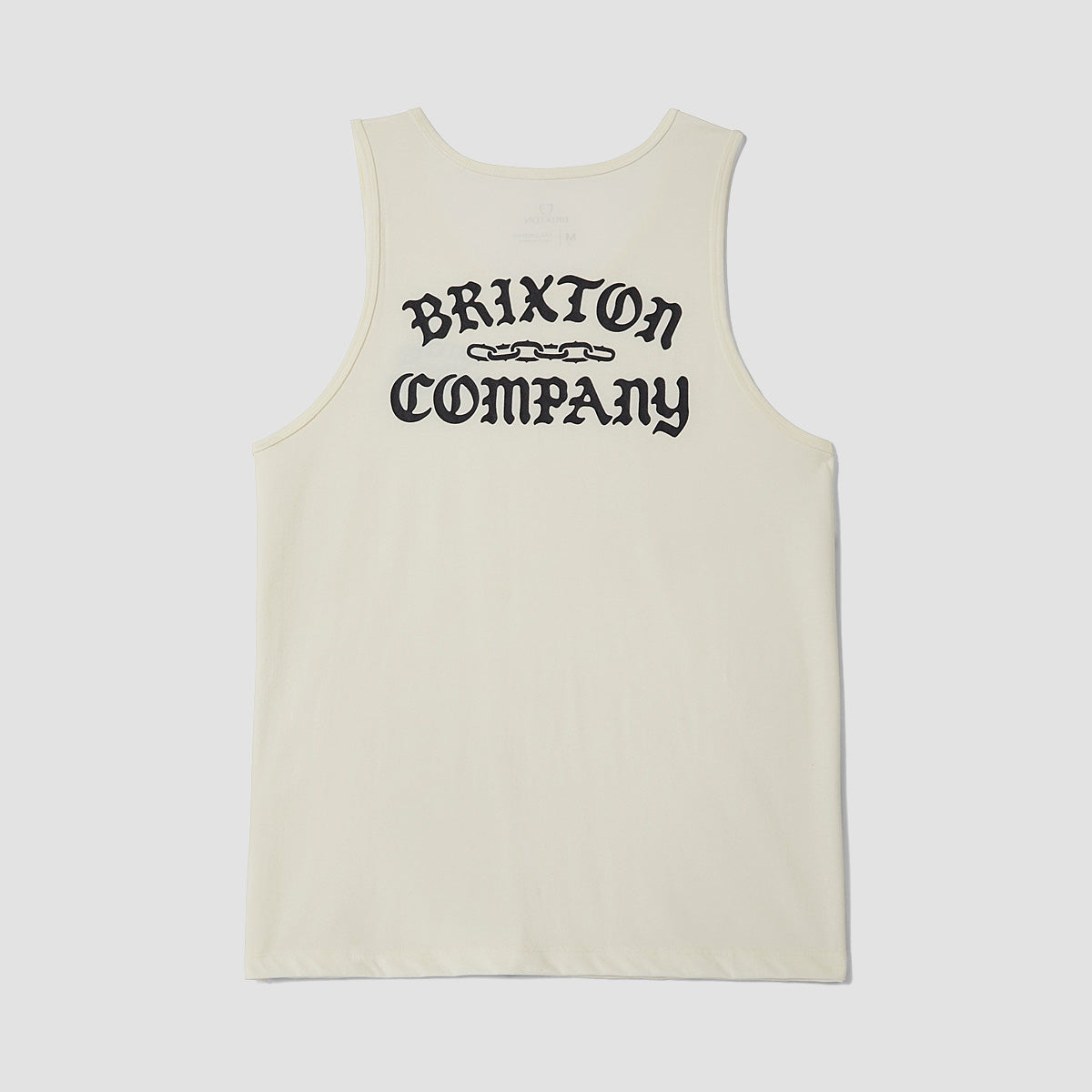 Brixton Chains Tank Top Vest Off White