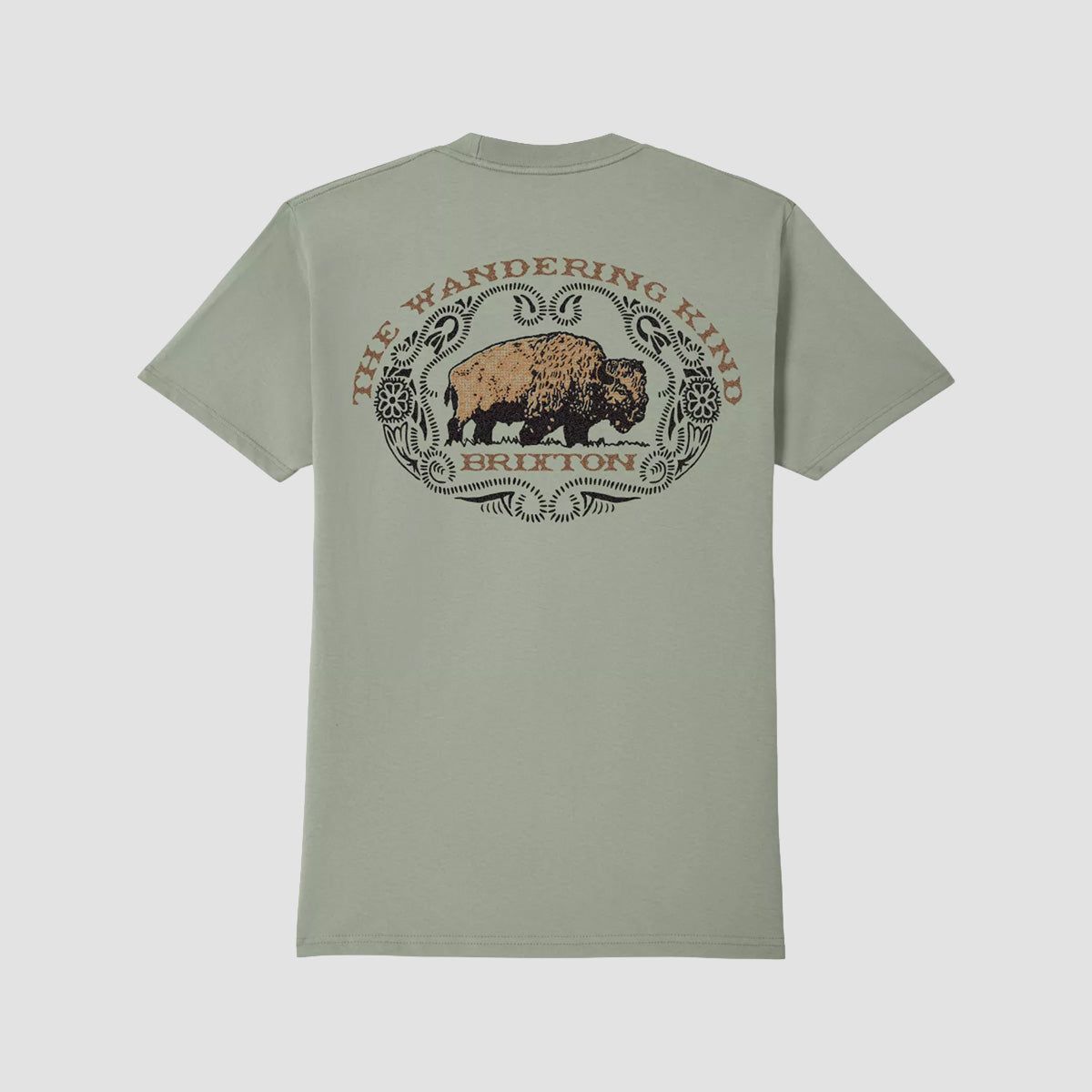 Brixton Coba T-Shirt Desert Green