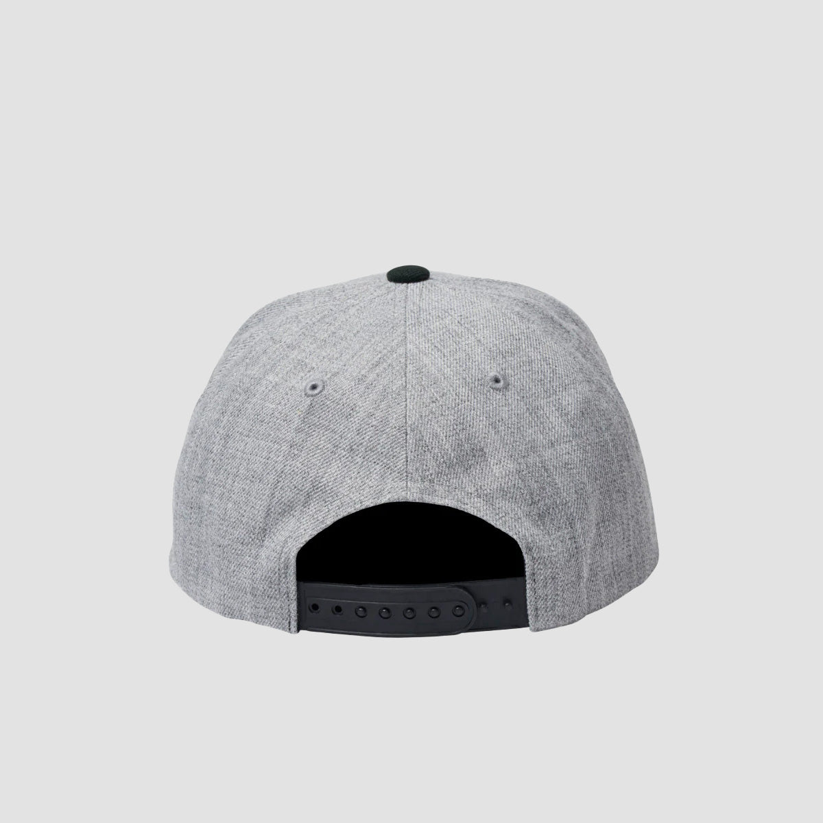 Brixton Crest C MP Snapback Cap Heather Grey/Black