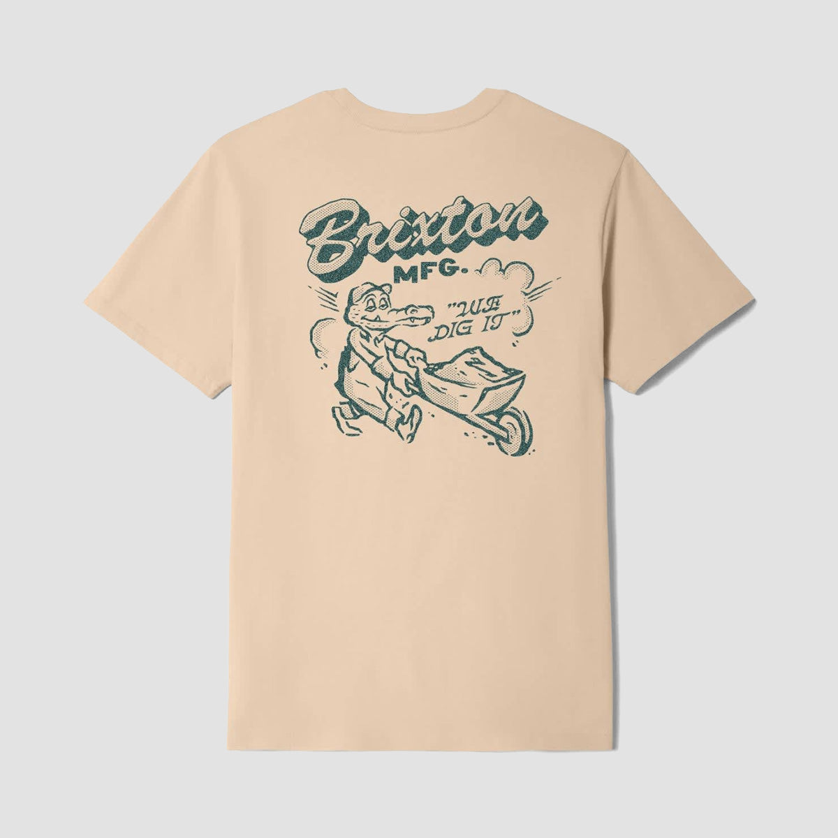 Brixton Dig It T-Shirt Cream