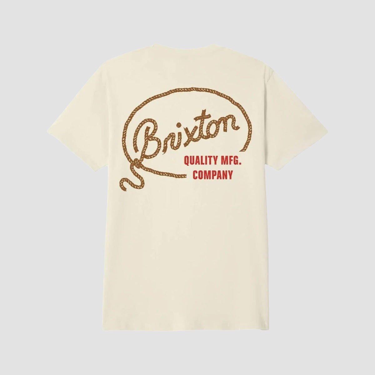 Brixton Gallatin T-Shirt Cream