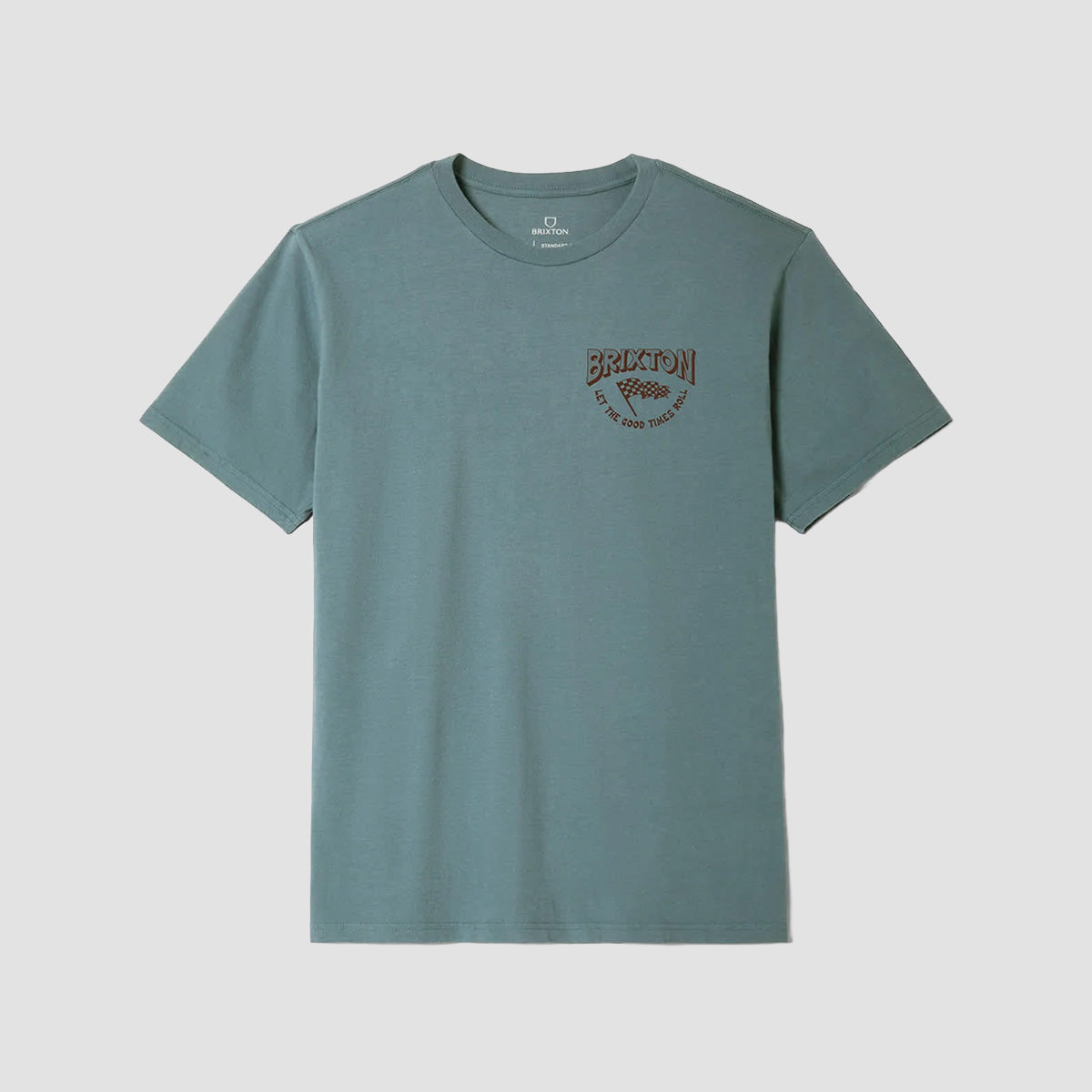 Brixton Garnet T-Shirt Ocean Breeze