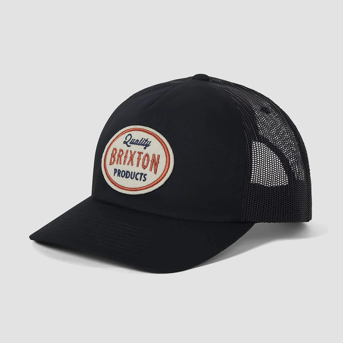 Brixton Henry MP Trucker Cap Black/Black