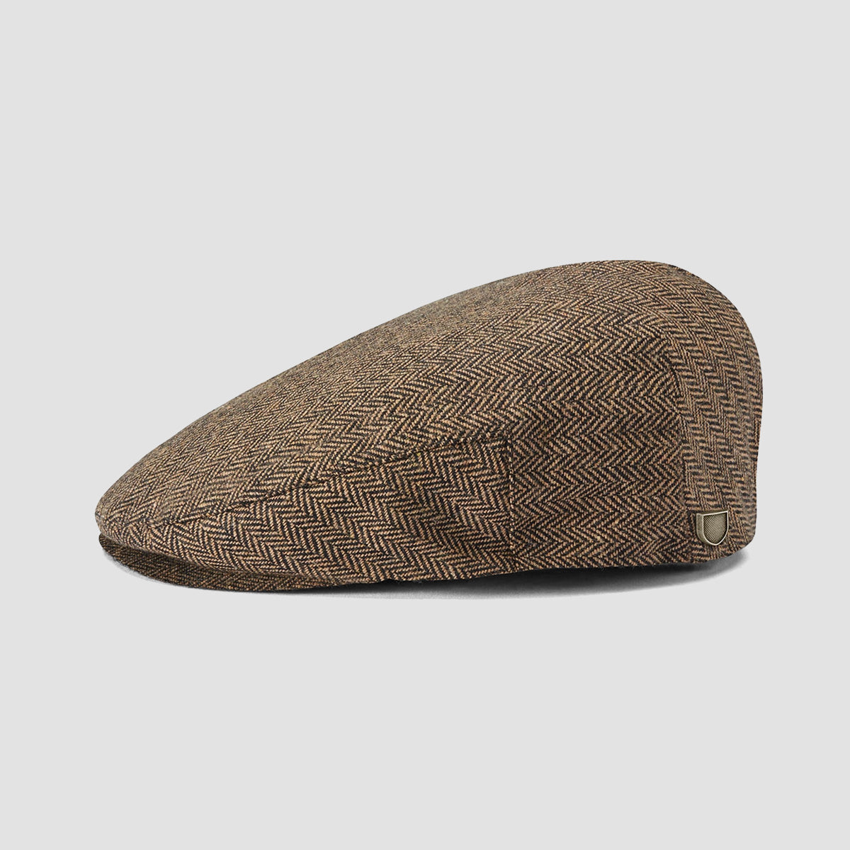 Brixton Hooligan Flat Cap Brown/Khaki