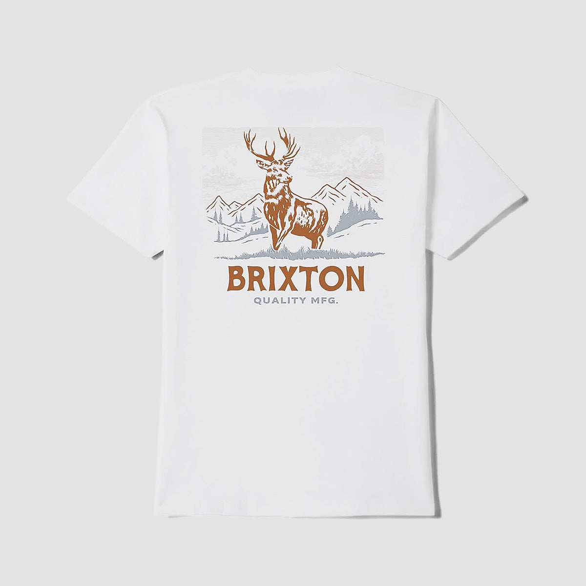 Brixton Oakmont T-Shirt White