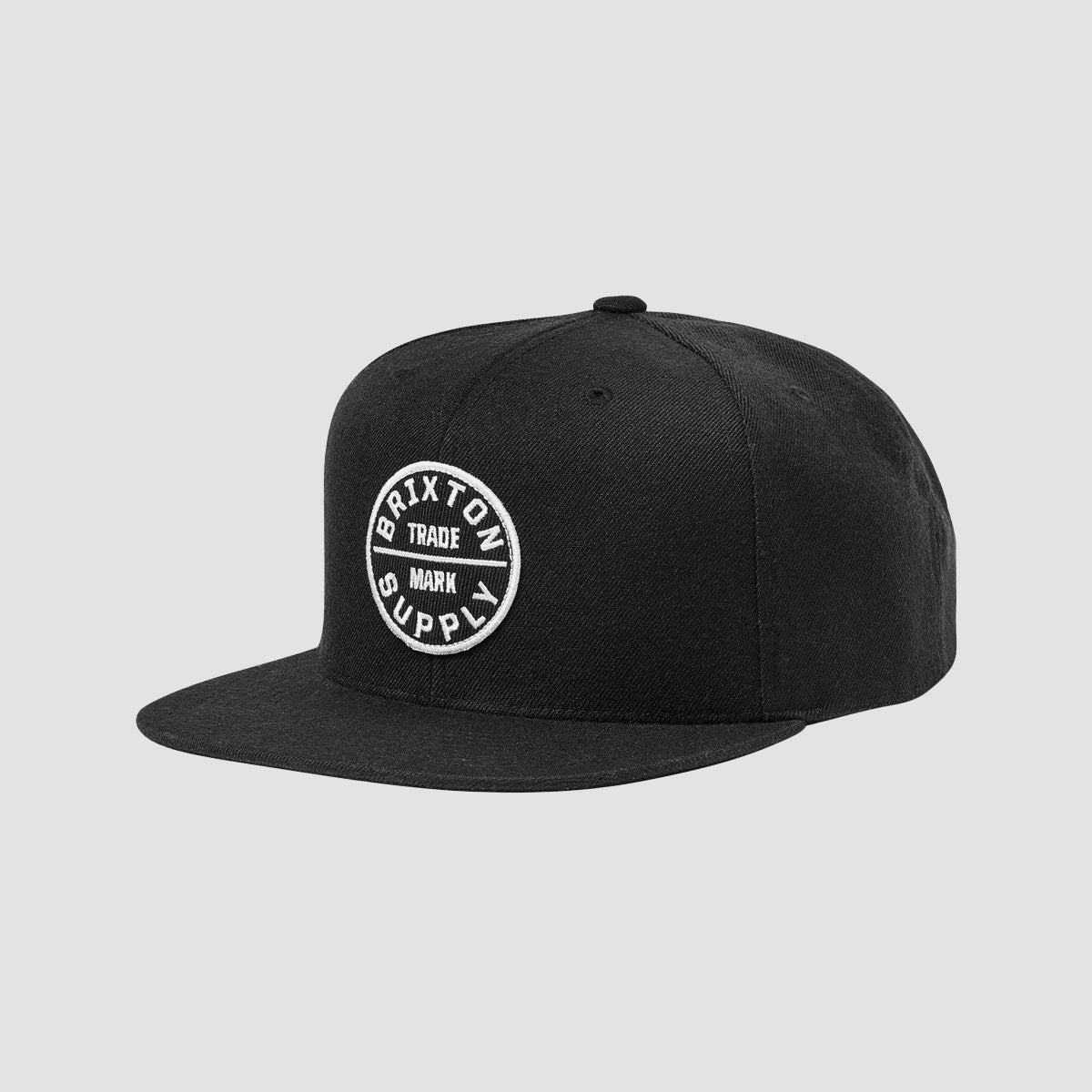 Brixton Oath III Snapback Cap Cinder Grey/Cinder Grey