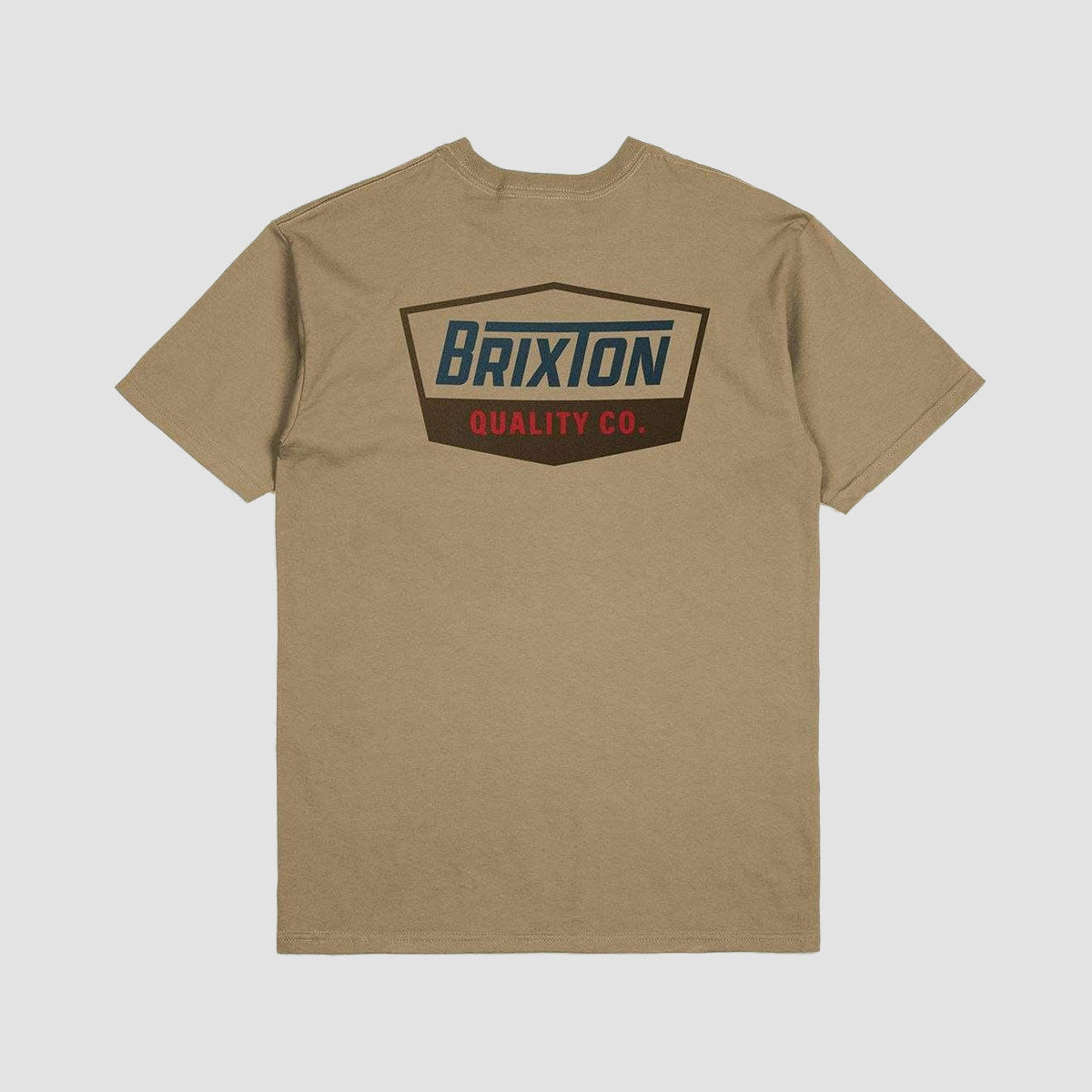 Brixton Regal T-Shirt Tiger's Eye/Navy/Brown