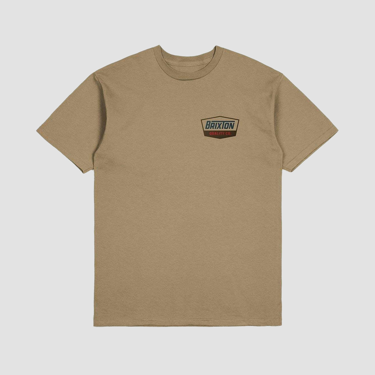 Brixton Regal T-Shirt Tiger's Eye/Navy/Brown