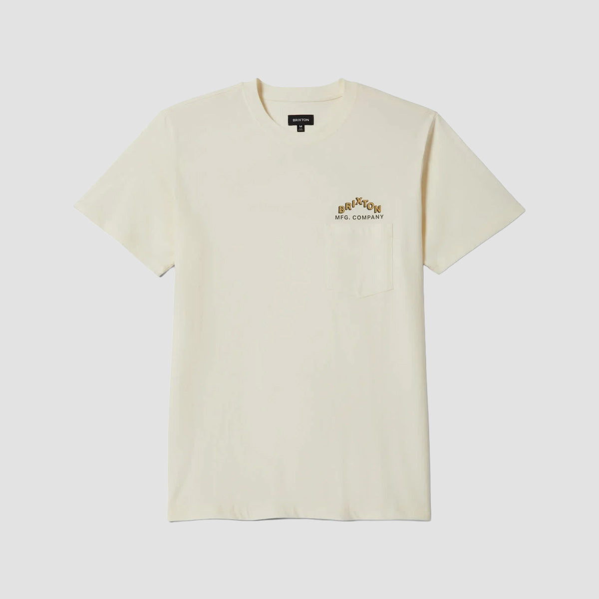 Brixton Roman Pocket T-Shirt White
