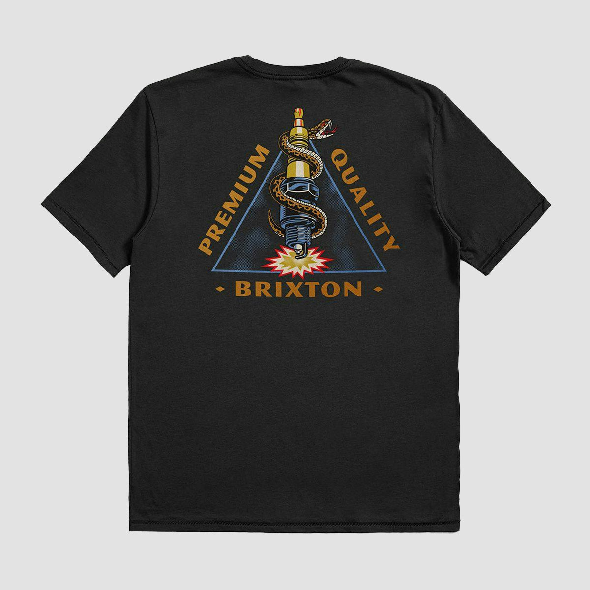 Brixton Sparky Tailored T-Shirt Black