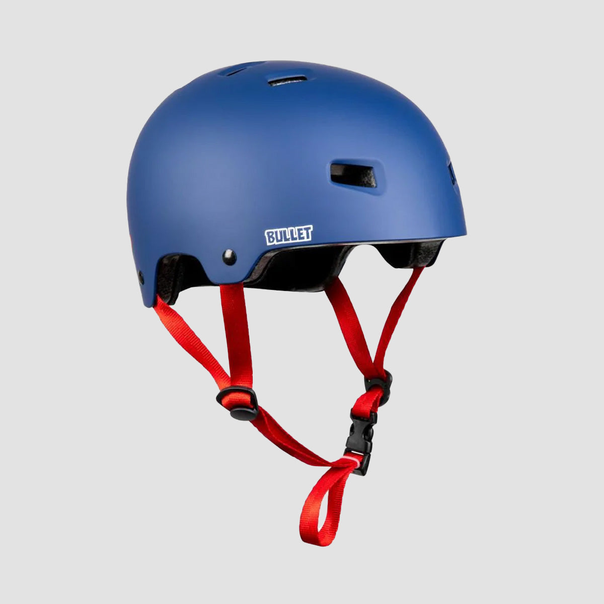 Bullet x Santa Cruz Helmet Strip Logo Helmet Matt Blue