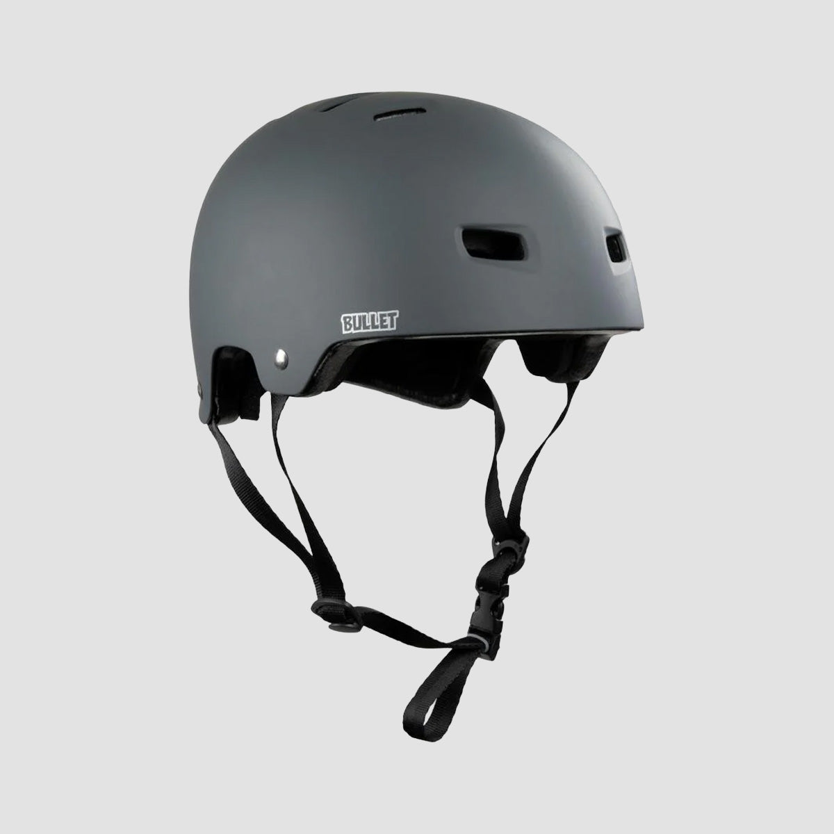 Bullet x Santa Cruz Oval Dot Helmet Matte Charcoal