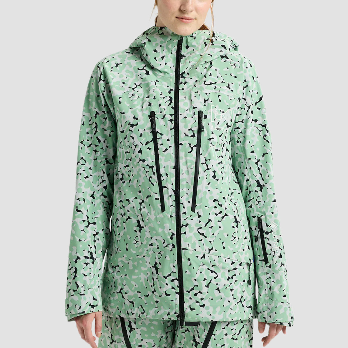 Burton [ak] Tuvak GORE-TEX C-Knit 3L Snow Jacket Sage Dot Camo - Womens