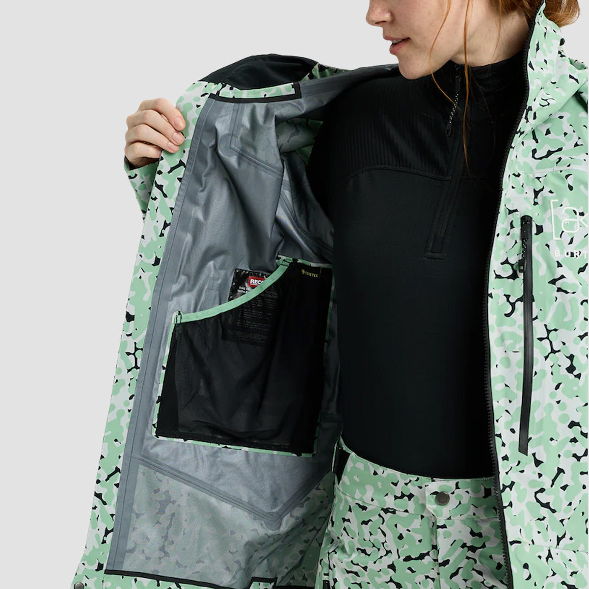 Burton [ak] Tuvak GORE-TEX C-Knit 3L Snow Jacket Sage Dot Camo - Womens