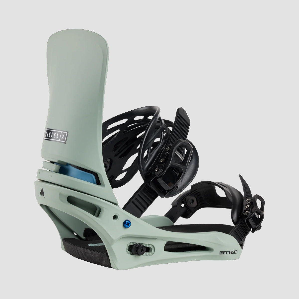 Burton Cartel X Re:Flex Snowboard Bindings Petrol Green