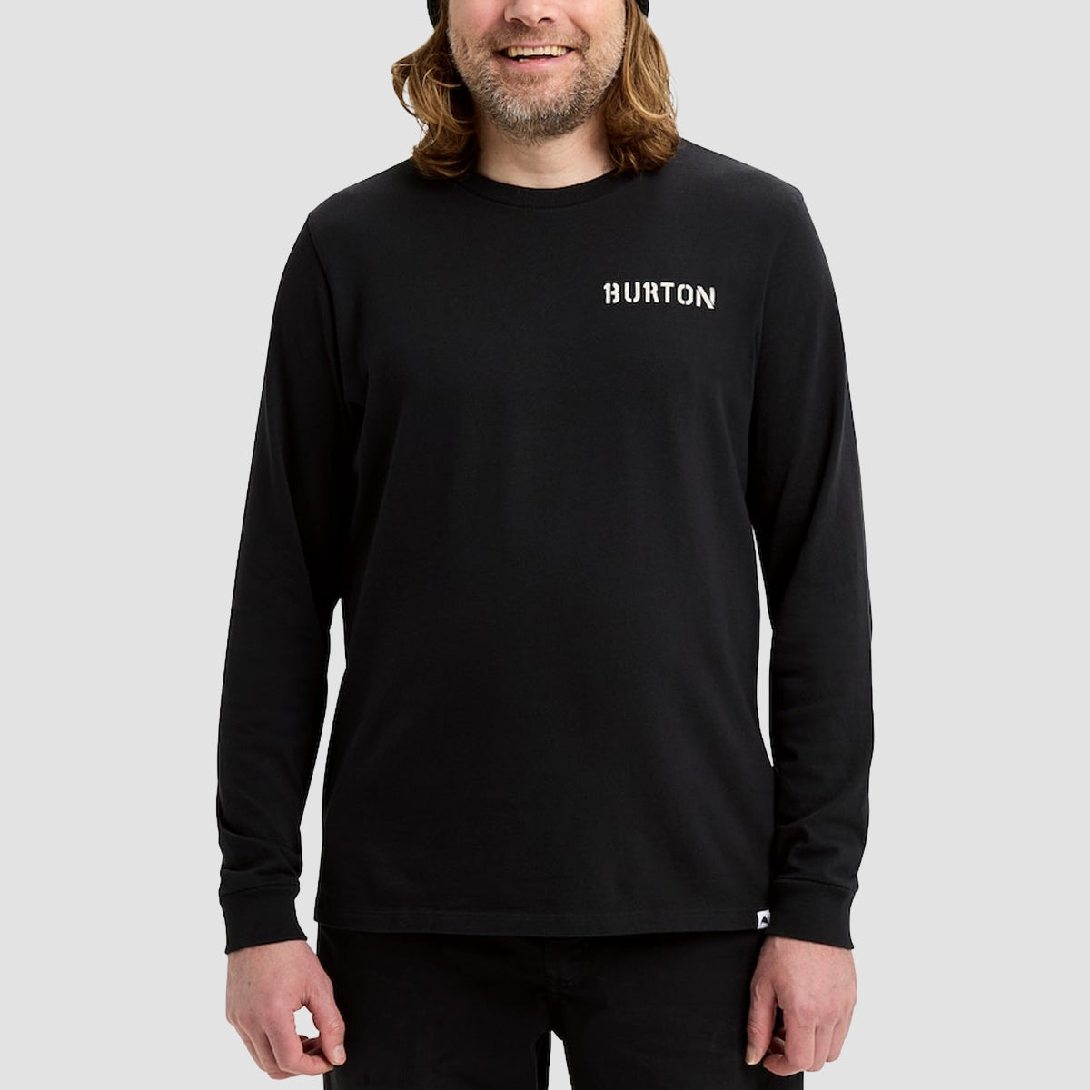 Burton Heavyweight Photo Longsleeve T-Shirt True Black
