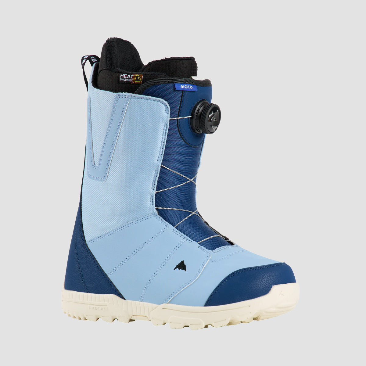 Burton Moto BOA Snowboard Boots Nightfall/Dusty Blue