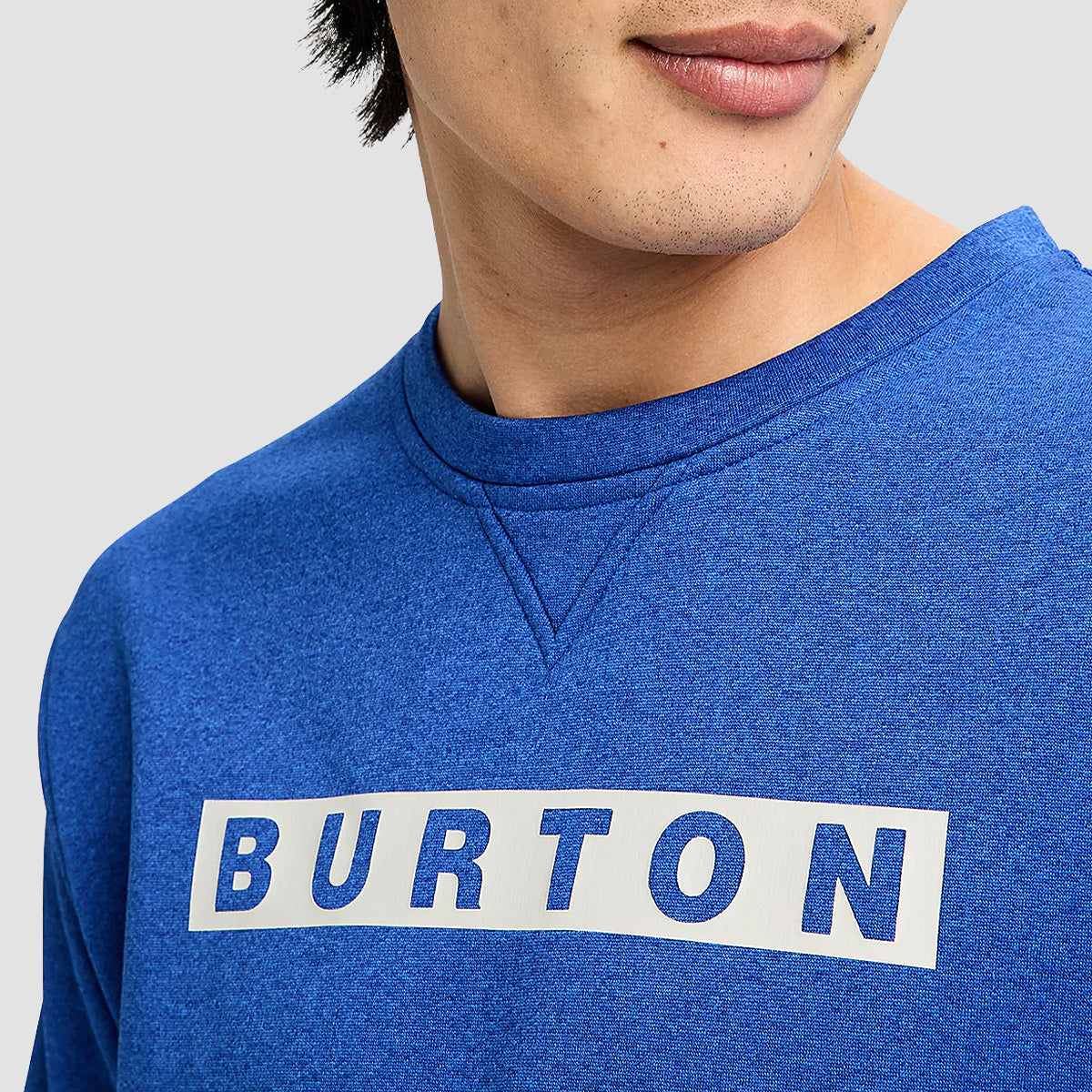 Burton Oak Crew Sweatshirt Jake Blue Heather