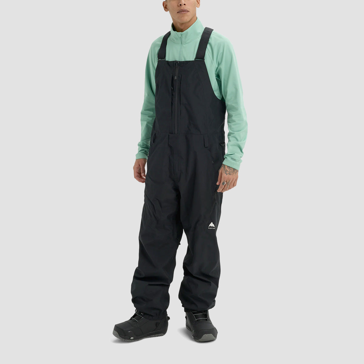 Burton Reserve 2L Relaxed Snow Bib Pants True Black