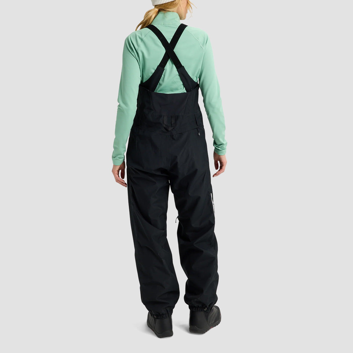 Burton Reserve 2L Snow Bib Pants True Black - Womens