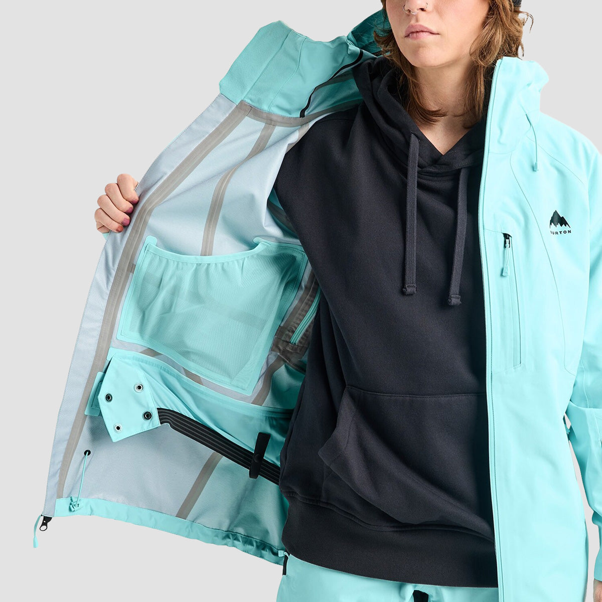 Burton Reserve 3L Snow Jacket Light Teal - Womens