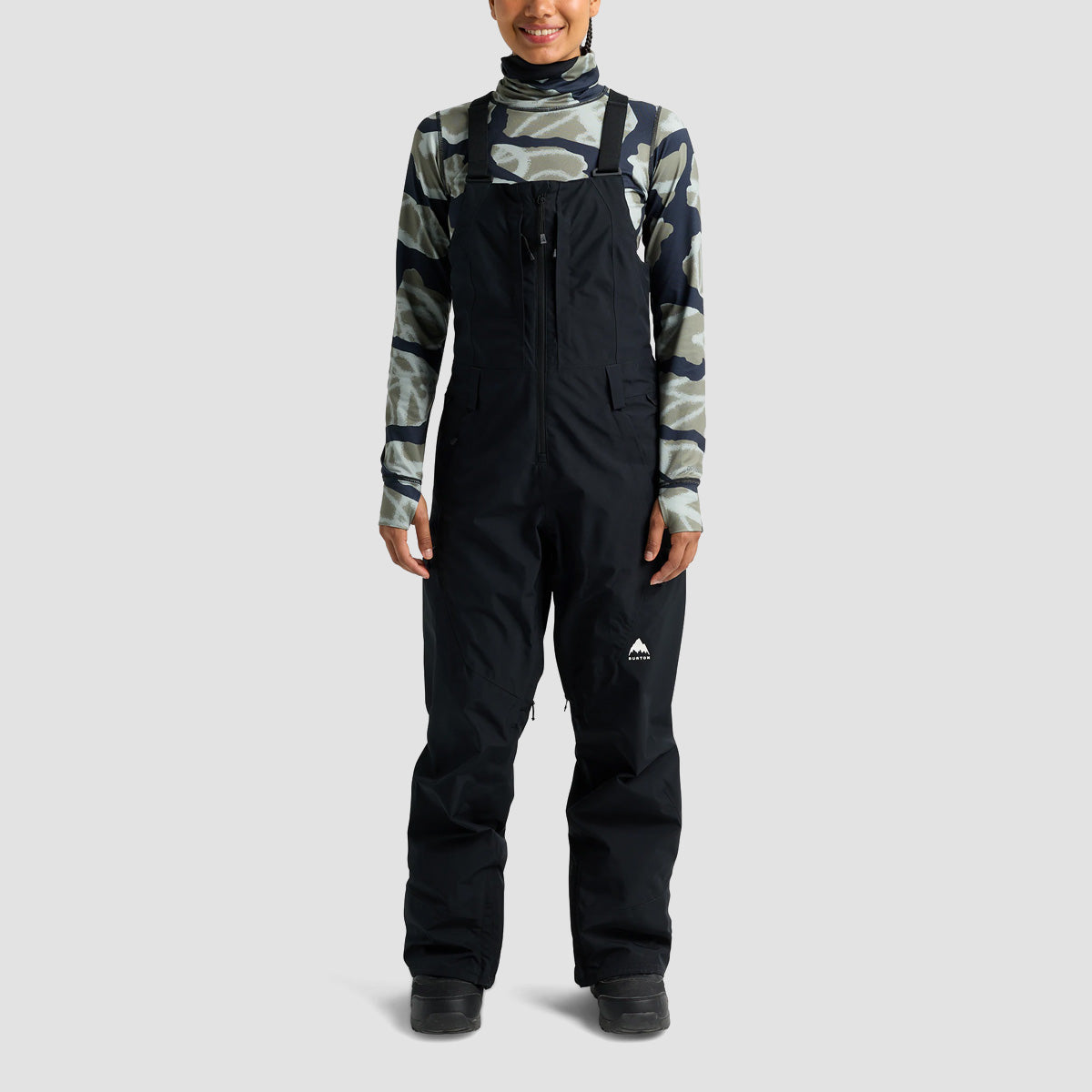 Burton Reserve GORE-TEX 2L Snow Bib Pants True Black - Womens