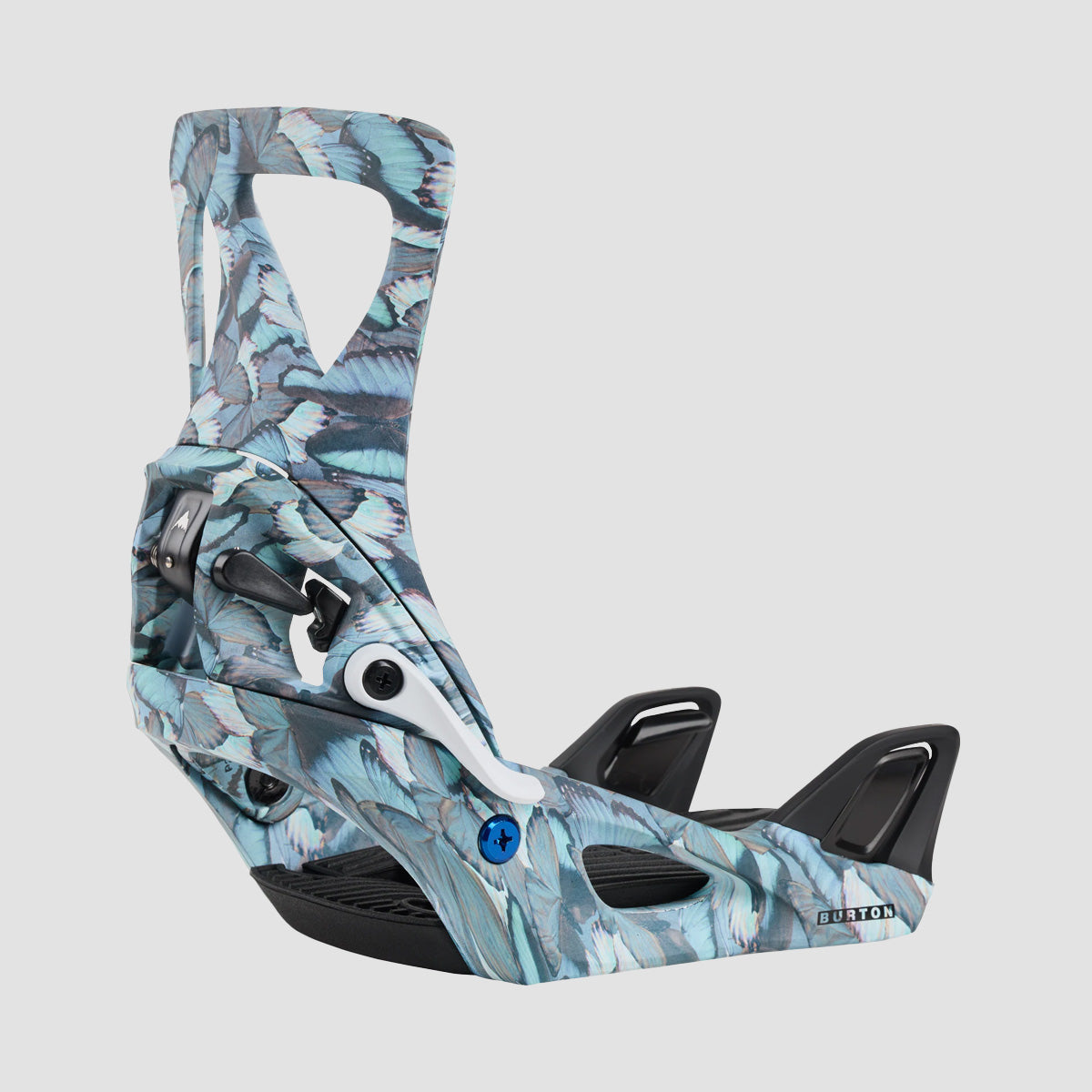 Burton Step On Re:Flex Snowboard Bindings Blue Butterflies - Womens