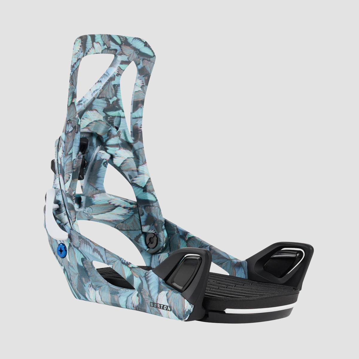 Burton Step On Re:Flex Snowboard Bindings Blue Butterflies - Womens