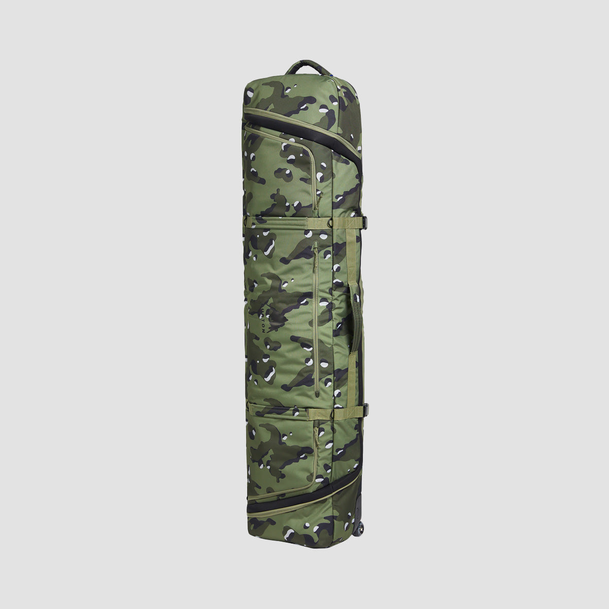 Burton Wheelie Flight Attendant Board Bag Forest Moss Cookie Camo 166cm