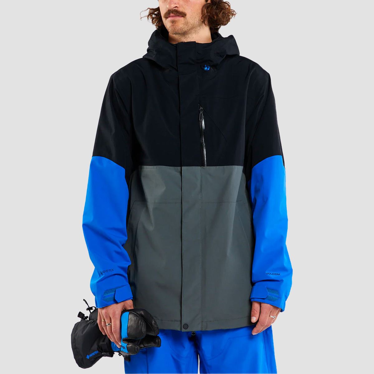 Volcom L Gore-Tex Snow Jacket Electric Blue