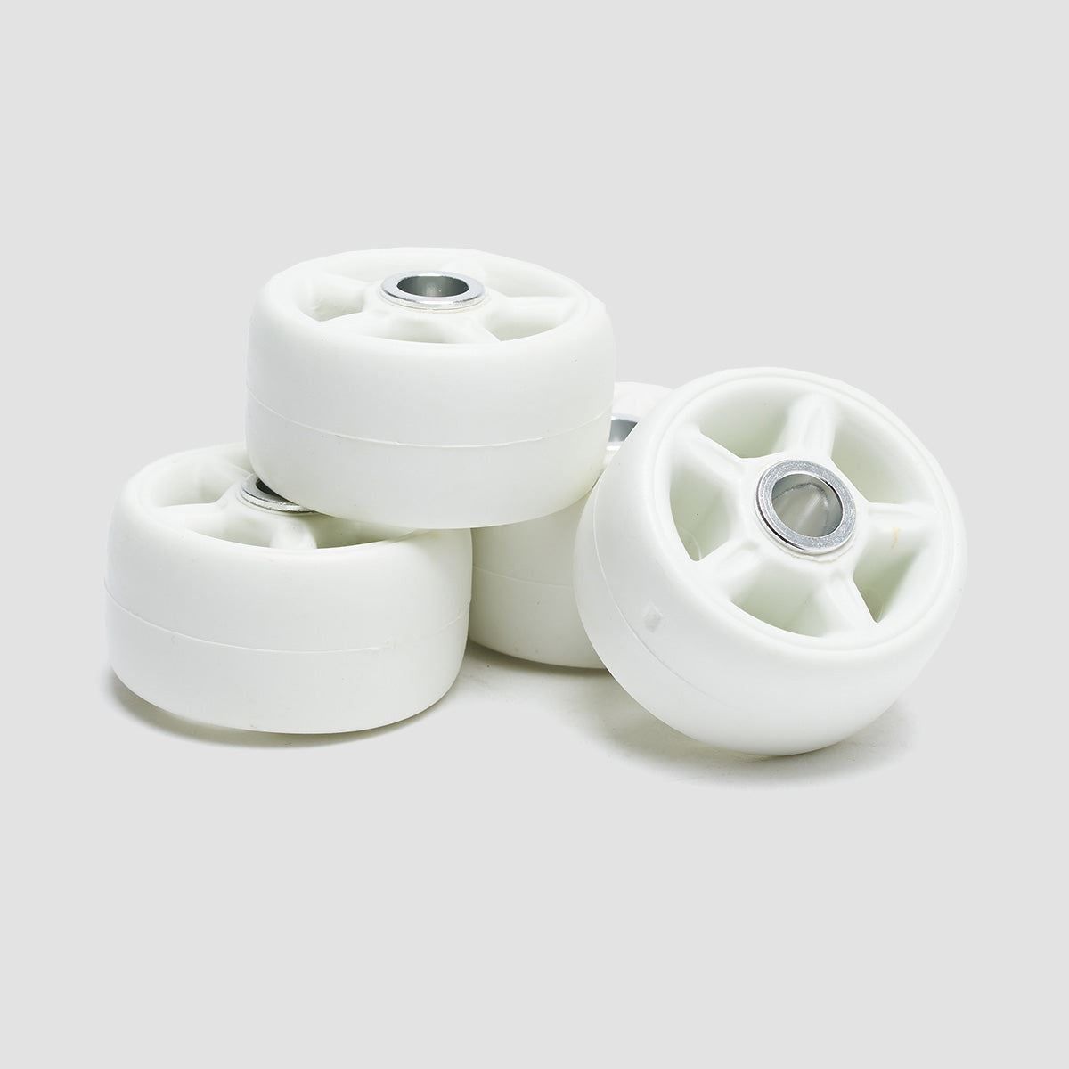 Razors Anti Rocker Inline Wheels x4 White 42mm