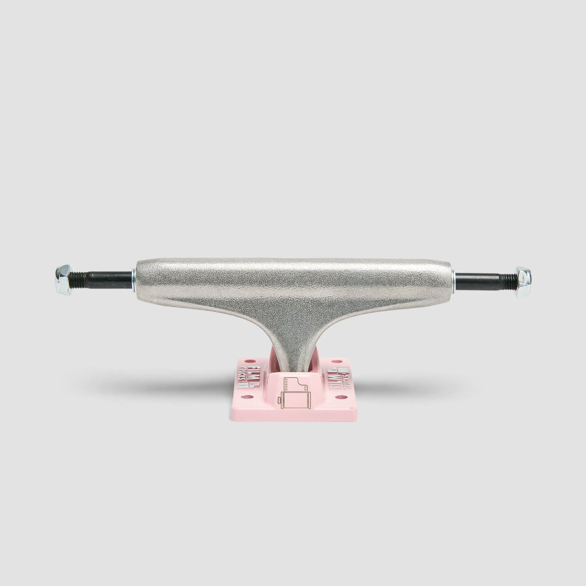 Film 5.5 Skateboard Trucks 1 Pair Pink Marshmallow Baseplate - 8.25"