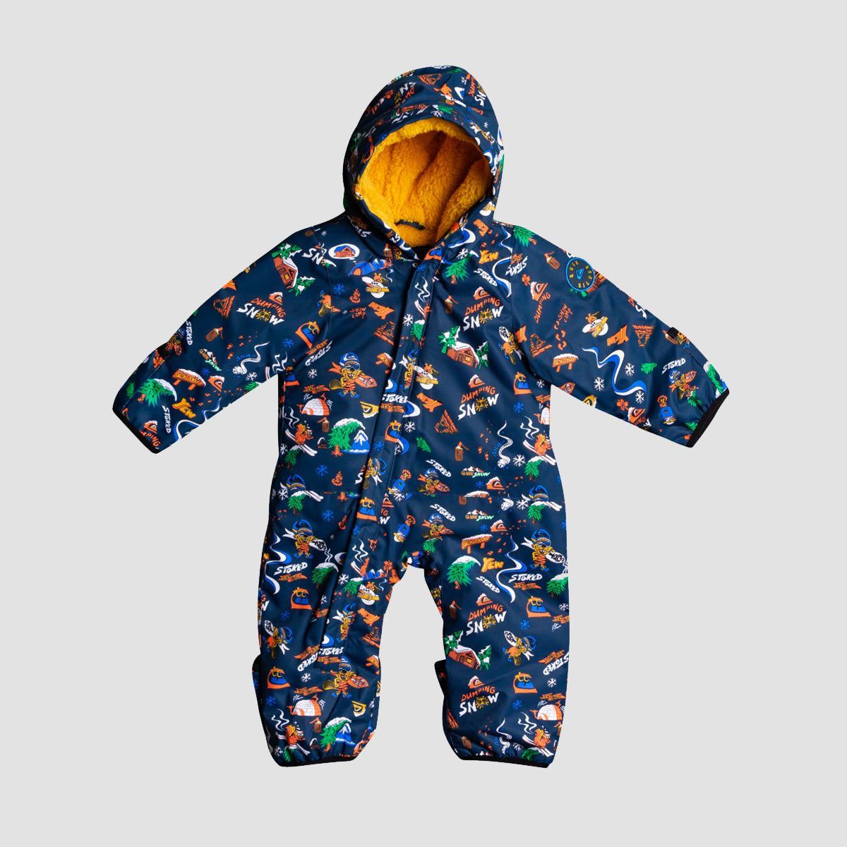 Quiksilver Baby Snow Suit Insignia Blue Snow Aloha - Kids