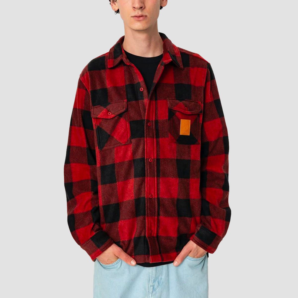 Etnies Woodsman Fleece Shirt Rust