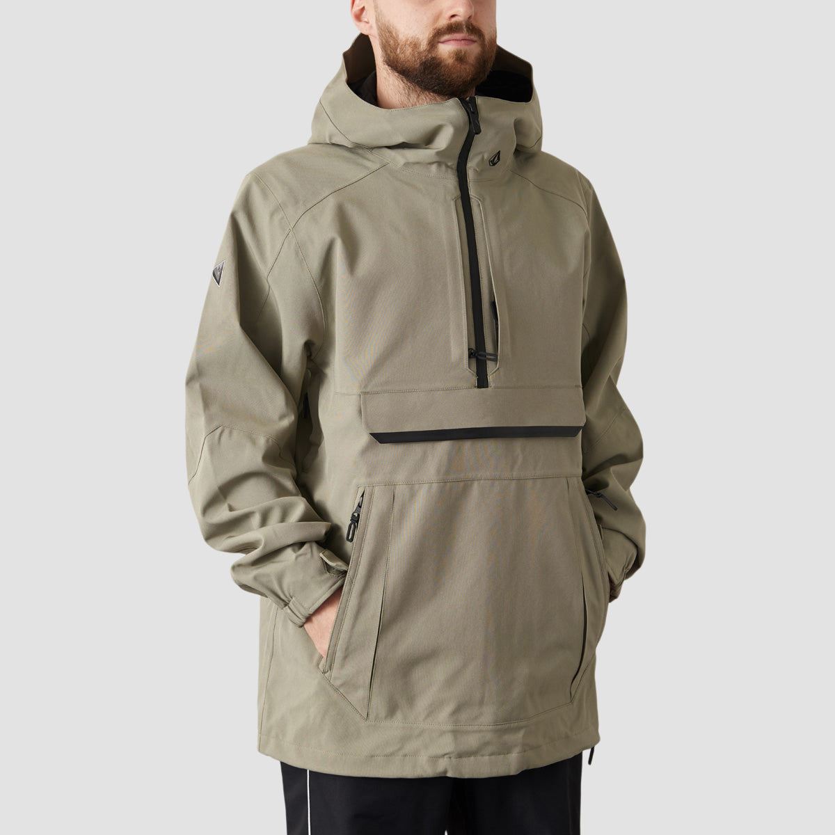 Military on sale pullover jacket