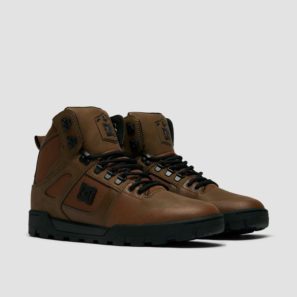 DC Pure High-Top WR Boots - Dark Chocolate