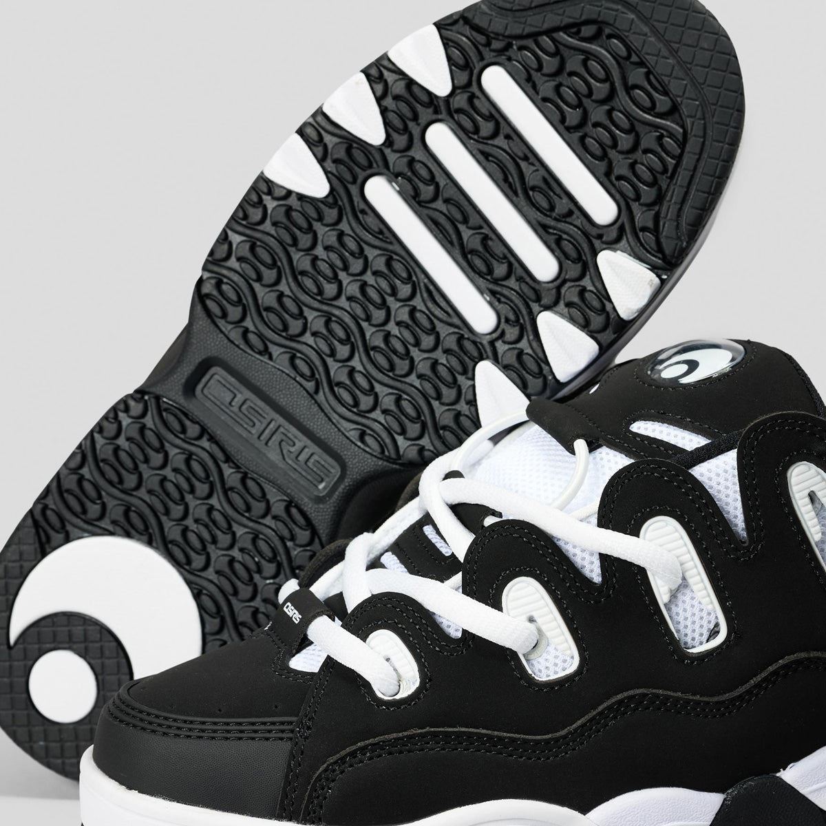 Osiris D3 OG Shoes - Black/White/Black