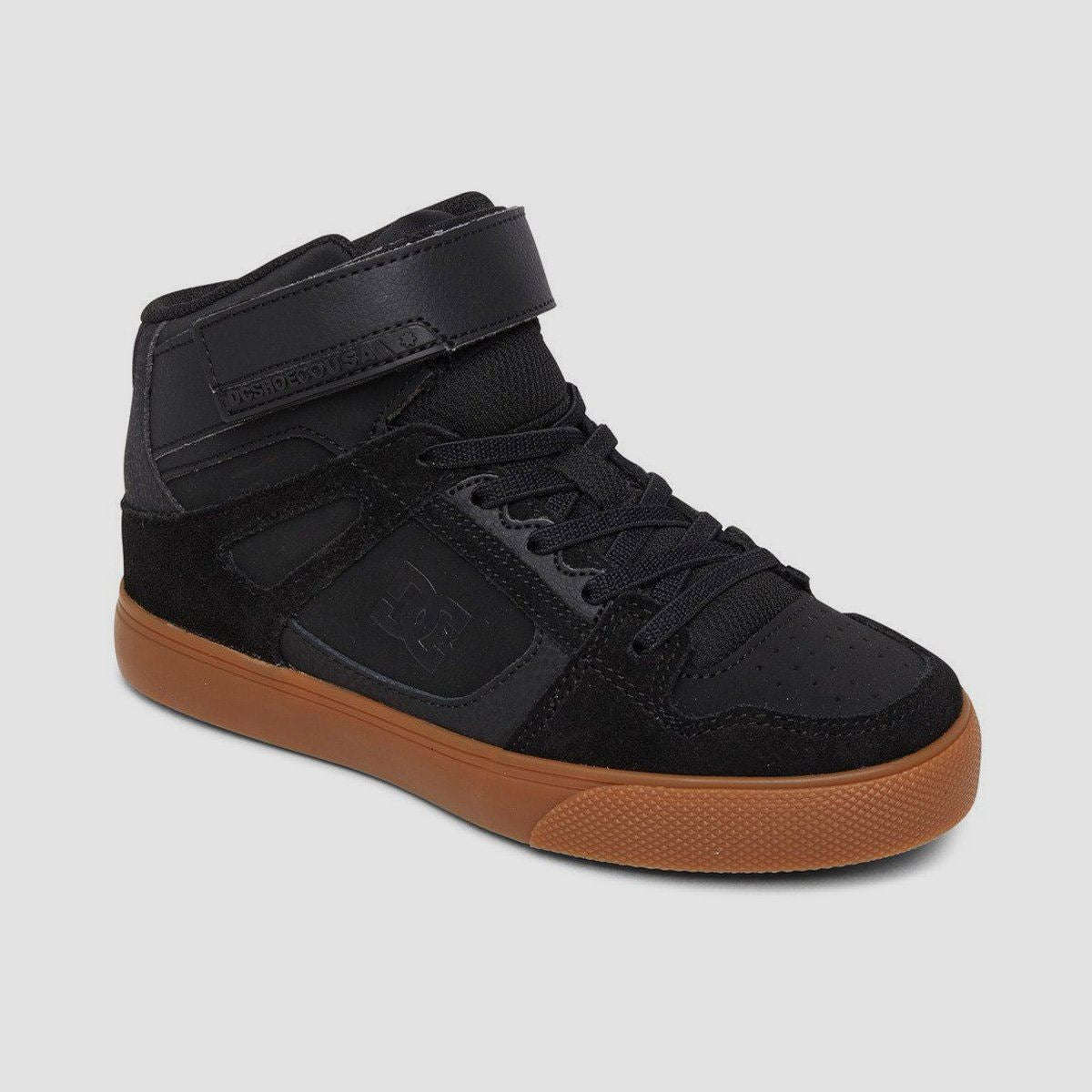 DC Pure HT EV Shoes - Black/Gum - Kids