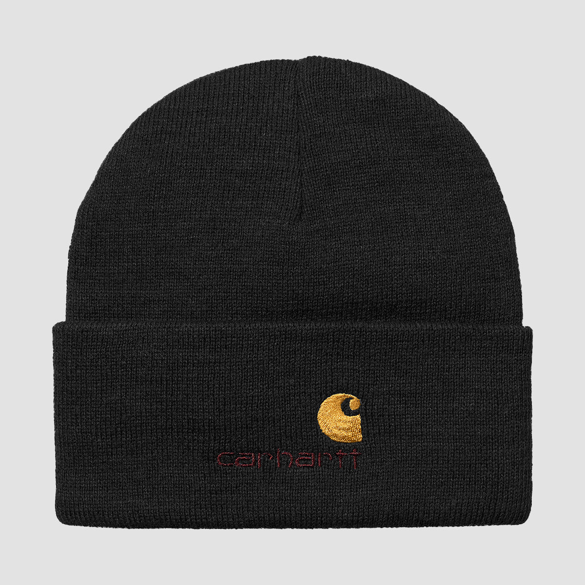 Carhartt WIP American Script Beanie Black