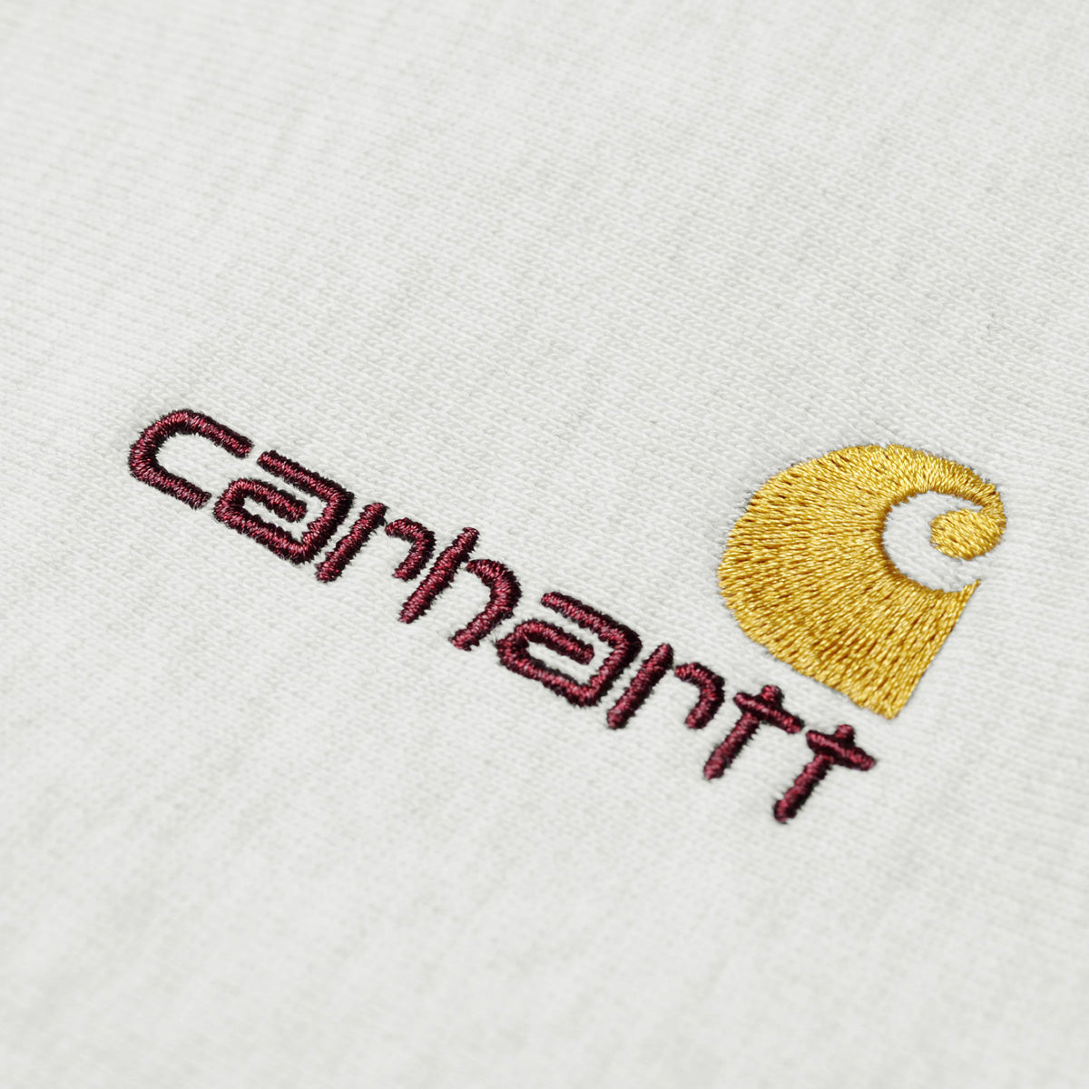 Carhartt WIP American Script Crew Sweat Ash Heather