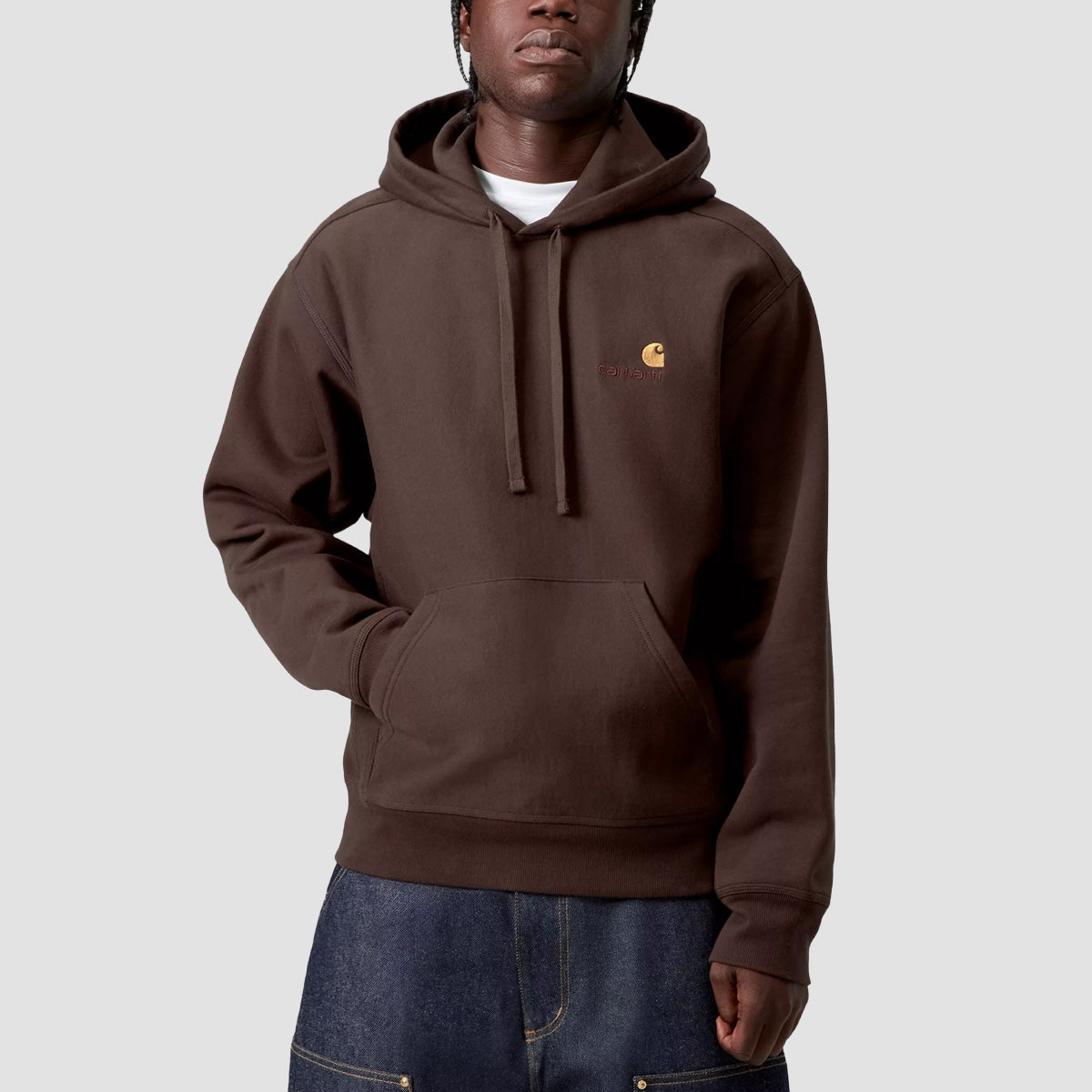 Carhartt WIP American Script Pullover Hoodie Palisander