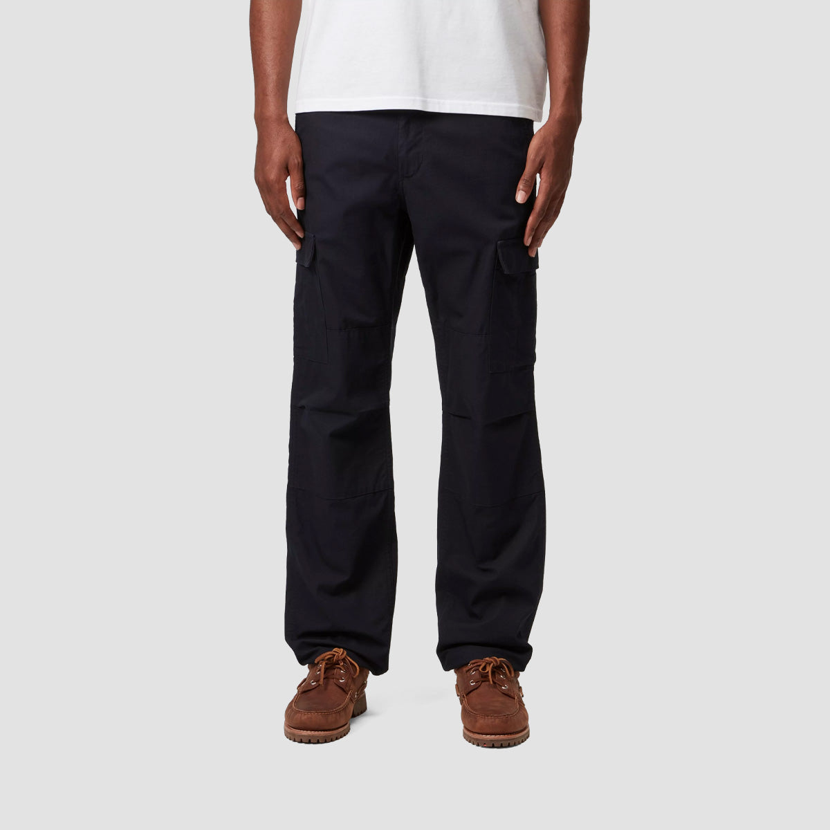 Carhartt WIP Aviation Pants Dark Navy Rinsed