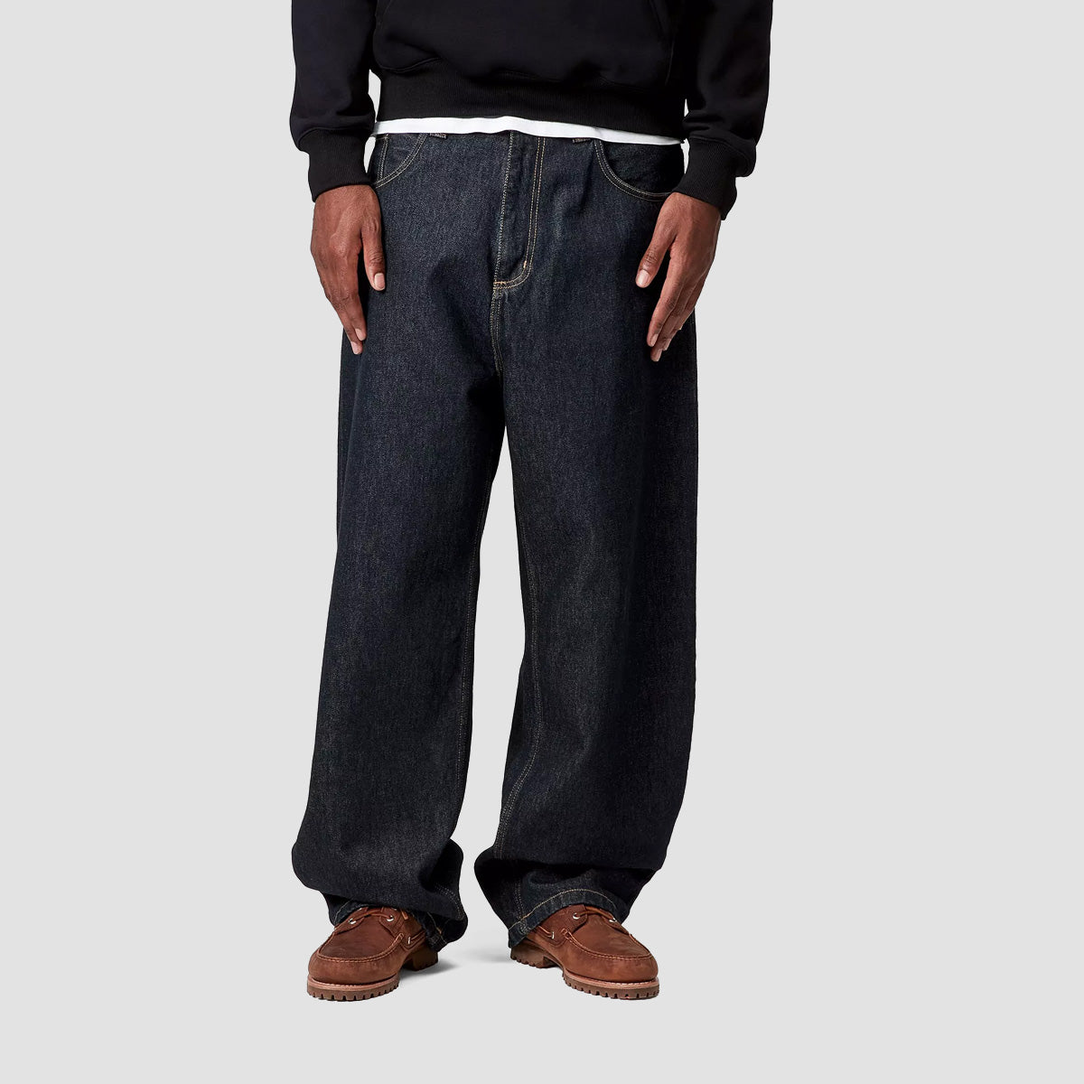 Carhartt WIP Brandon Loose Fit Jeans Blue Rinsed