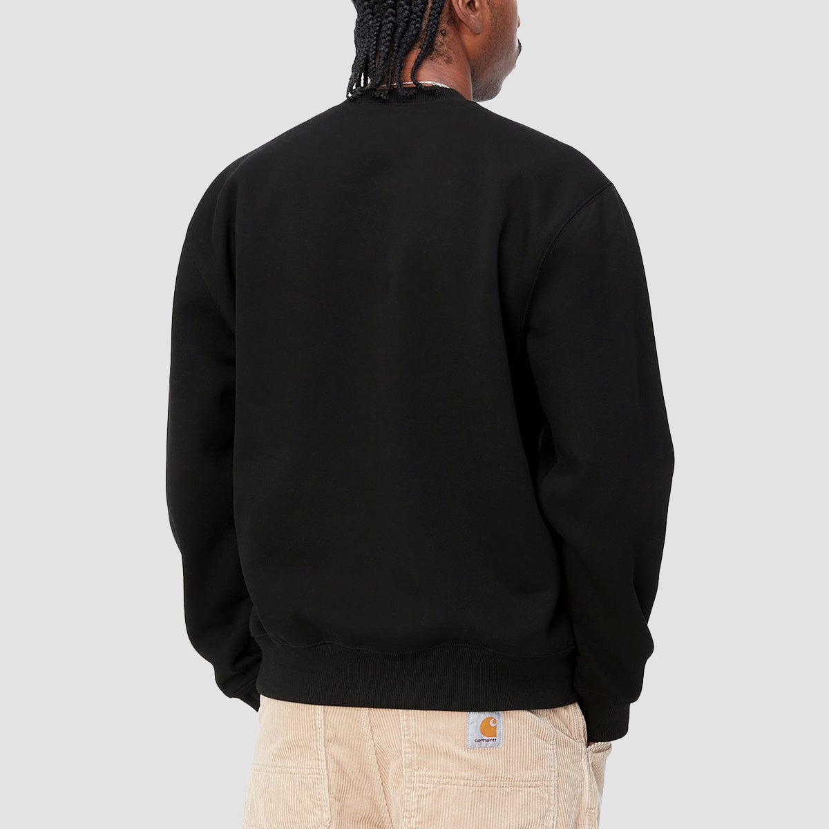 Carhartt WIP Carhartt Crew Sweatshirt Black/Black