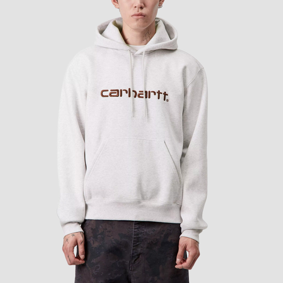Carhartt WIP Pullover Hoodie Ash Heather/Rondo