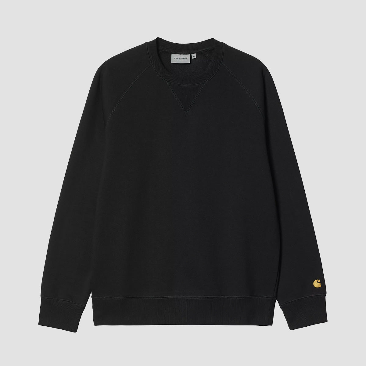 Carhartt WIP Chase Crew Sweatshirt Black/Gold