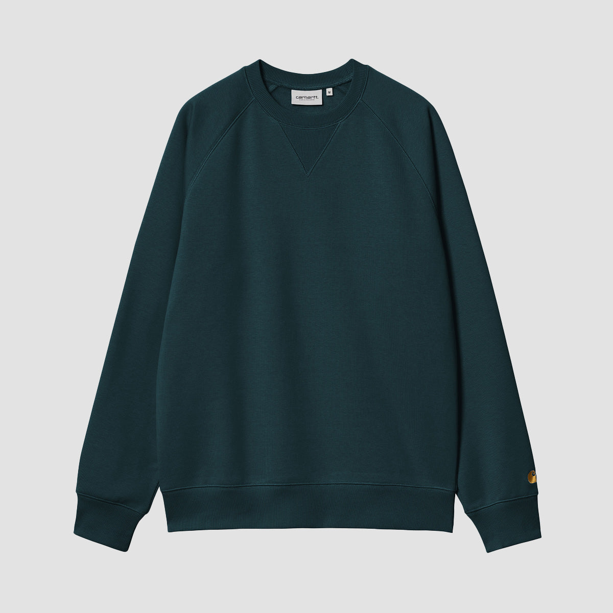 Carhartt WIP Chase Crew Sweatshirt Duck Blue/Gold