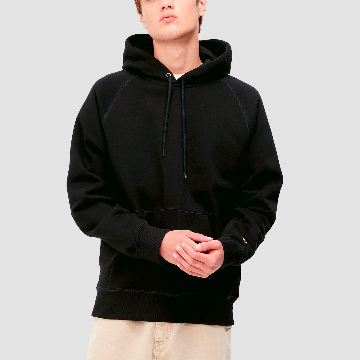 Carhartt WIP Chase Pullover Hoodie Black/Gold